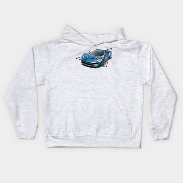 Camco Car Kids Hoodie by CamcoGraphics